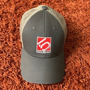 Gray Five Ten hat, never worn
